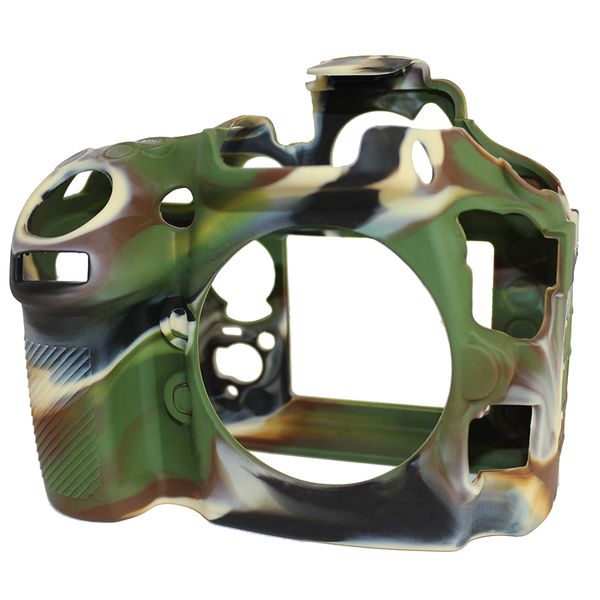 easyCover PRO Silicone Camera Case for Nikon D800 &amp; D800E - Camouflage