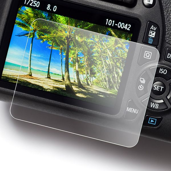 easyCover Tempered Glass Screen Protector for Canon 6D