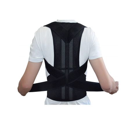 Adjustable Shoulder Back Brace Posture Corrector Spine Neck Support Strap, Shop Today. Get it Tomorrow!
