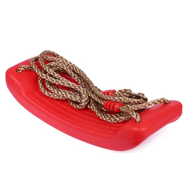 Plastic Swing Rope Seat for Kids - Red