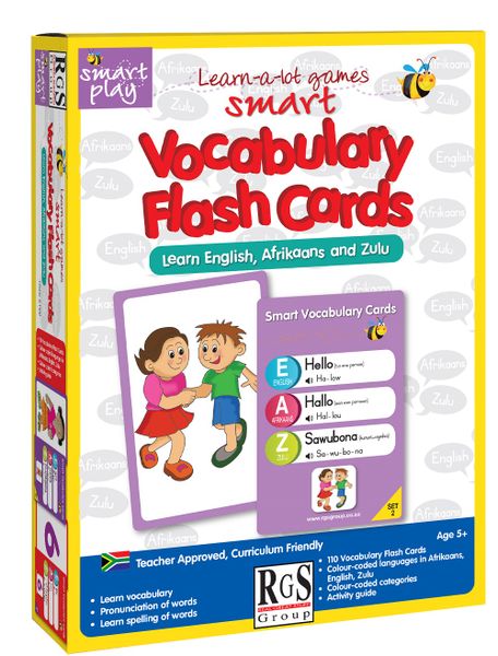 RGS Group Smart Play Vocabulary Flash Cards
