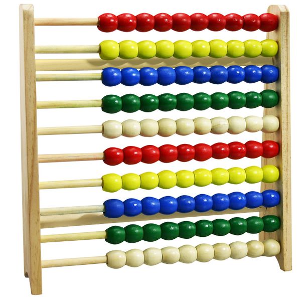 RGS Group Smart Play Wooden Abacus 100 Beads