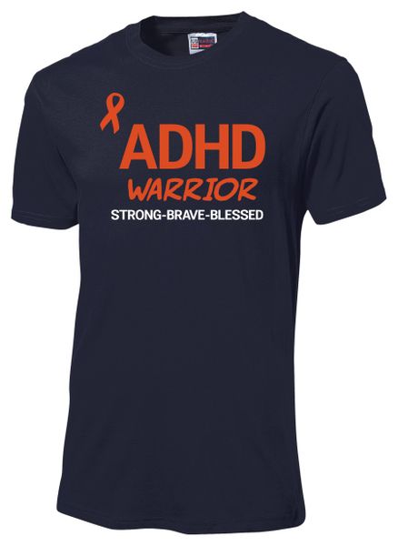 Strong Brave Blessed - Navy image