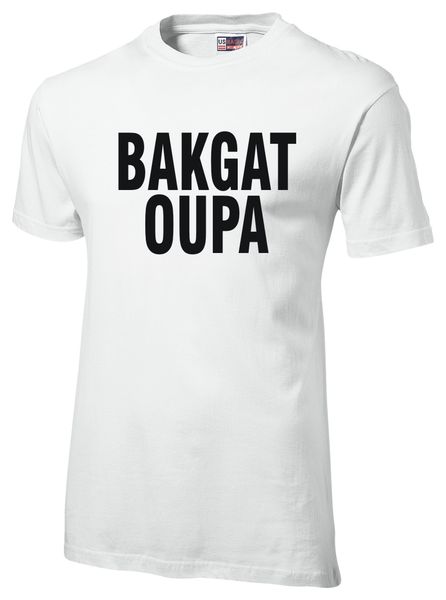 Bakgat Oupa white T-shirt