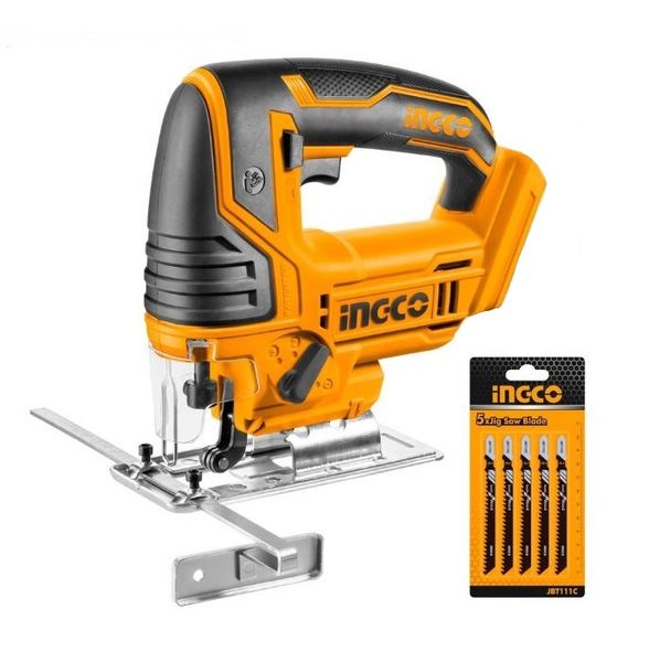INGCO - Jig Saw with 5 Blades (Cordless) - 20V