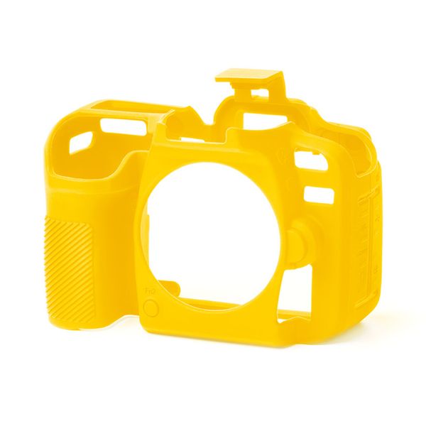 easyCover PRO Silicone Camera Case for Nikon D7500 - Yellow