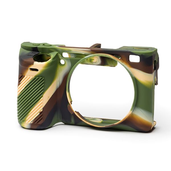 easyCover PRO Silicone Camera Case for Sony A6500 - Camouflage - ECSA6500C