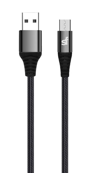 Superfly 30 Watt 1.5m Micro USB Rugged Tough Cable - Black