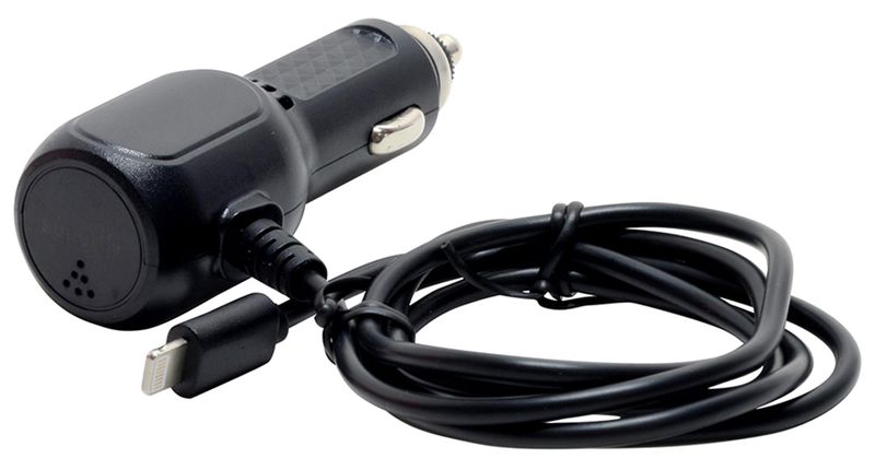 Superfly 2.1A Lightning Fixed Wall Charger - Black
