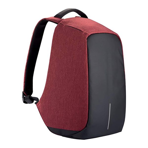 LMA- Anti-theft Travel Backpack Laptop School Bag - Red