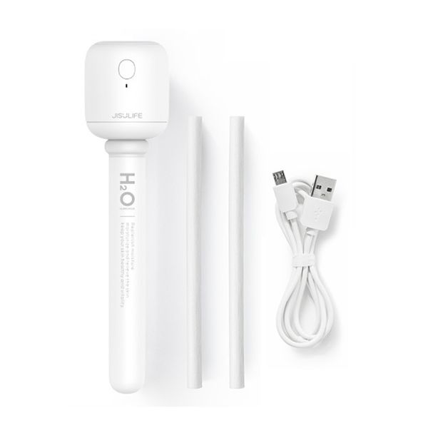 JISULIFE Lollipop USB Portable Wireless Rechargeable Mini Humidifier- White