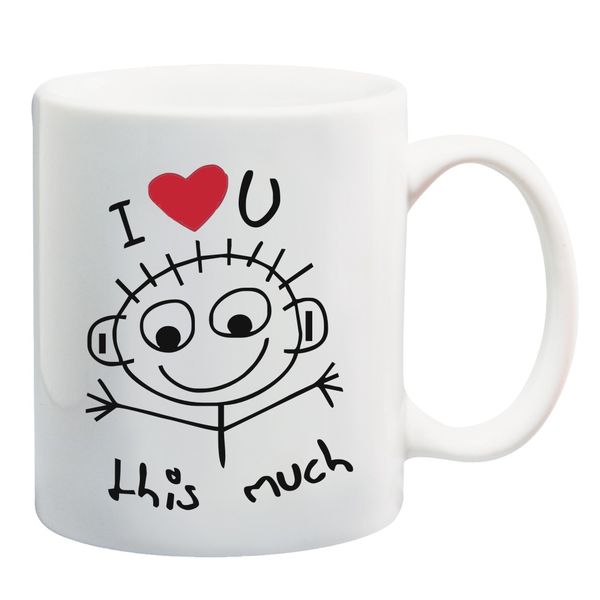 Valentine - I Love You This Much Mug