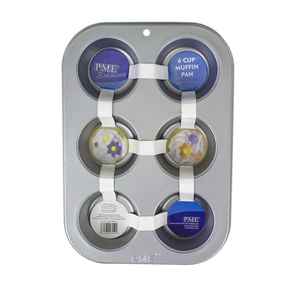PME - Muffin Pan, Non-stick (6 cups)