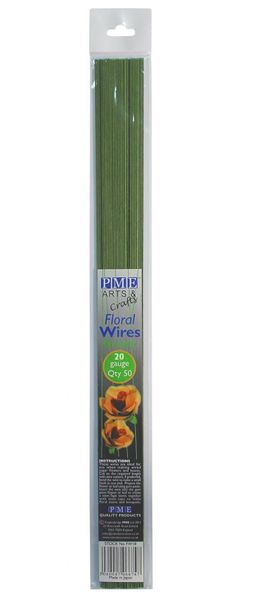 Floral Wires - Green 20 Gauge