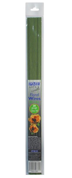Floral Wires - Green 28 Gauge