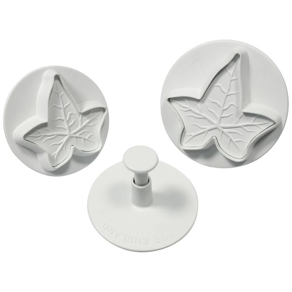 Larger Veined Ivy Leaf Plunger Cutters Set of 3