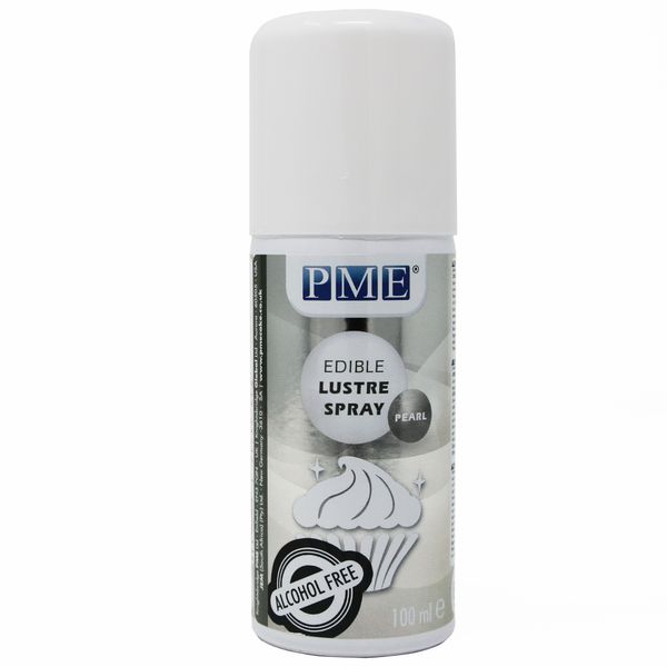 Alcohol Free Edible Lustre Spray - Pearl (100ml)