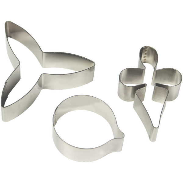 Moth Orchid Flower Petal Cutters Set of 3