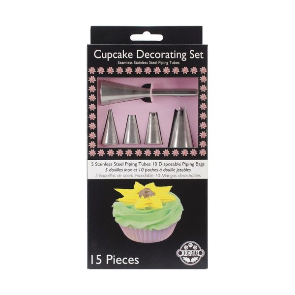 Cupcake Decorating Set 15 of Piece