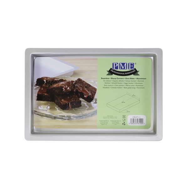 PME Oblong Cake Pan (18 x 28x 2.5cm)