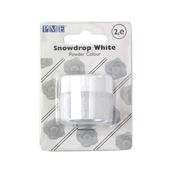 Carded Powder Colour - Snowdrop White