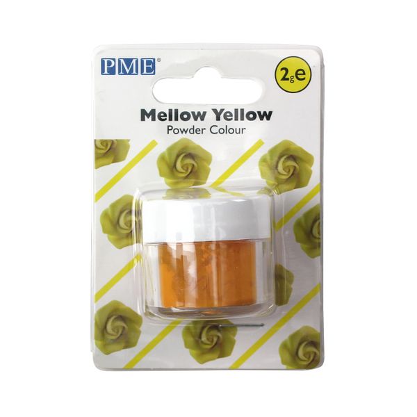 Carded Powder Colour - Mellow Yellow