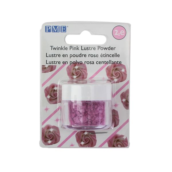 Carded Lustre Powder Colour - Twinkle Pink