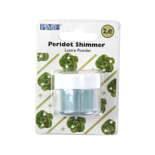 Carded Lustre Powder Colour - Peridot Shimmer
