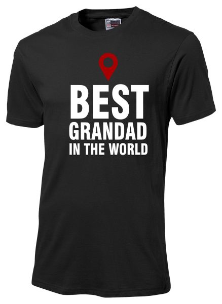 Grandad - Dad - Best Grandad in the world white t-shirt