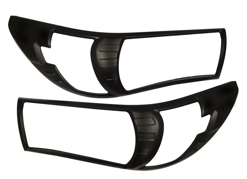 Head Lamp Trim for Toyota Hilux 2016+ Matte Black