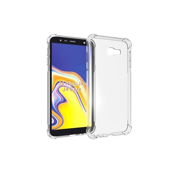ZF Shockproof Clear Bumper Pouch for SAMSUNG J4 PLUS J6 PLUS