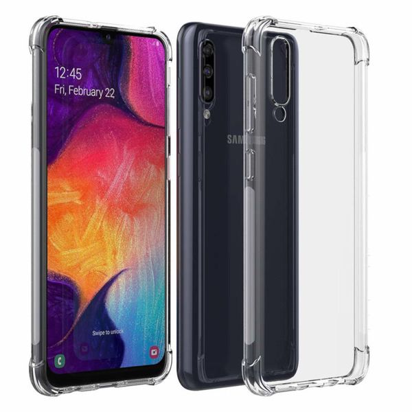 Shockproof Clear Bumper Cover Compatible with Samsung Galaxy S6 Edge