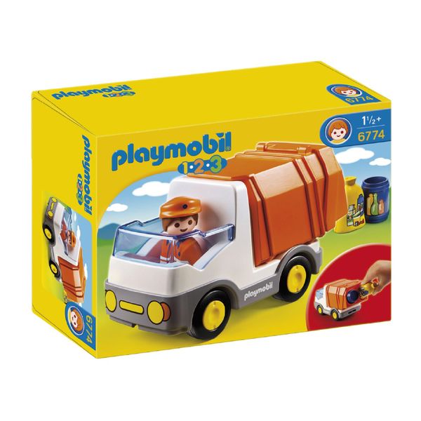 Playmobil 1·2·3 Recycling Truck 6774