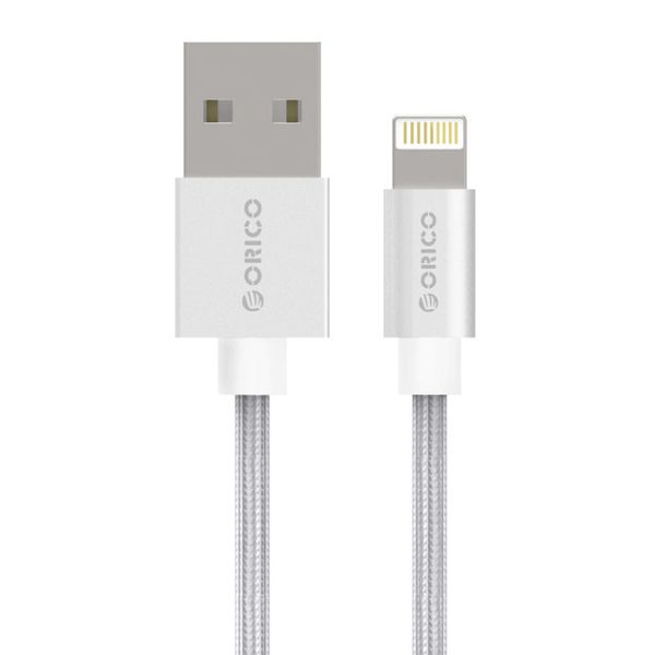 Orico Lightning 2M Nylon Cable Silver
