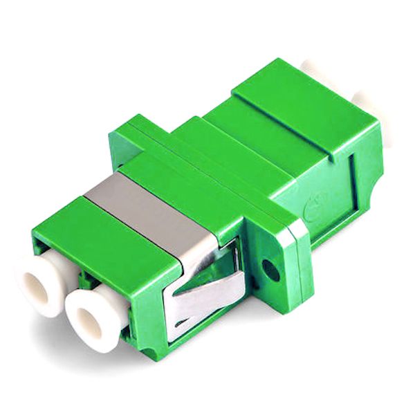 Fiber Midcoupler Adapter - LC to LC APC Single Mode Duplex