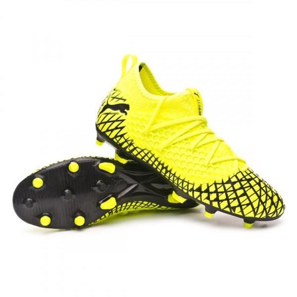 Puma - Future 4.3 Netfit Mens Rugby Boots - Yellow