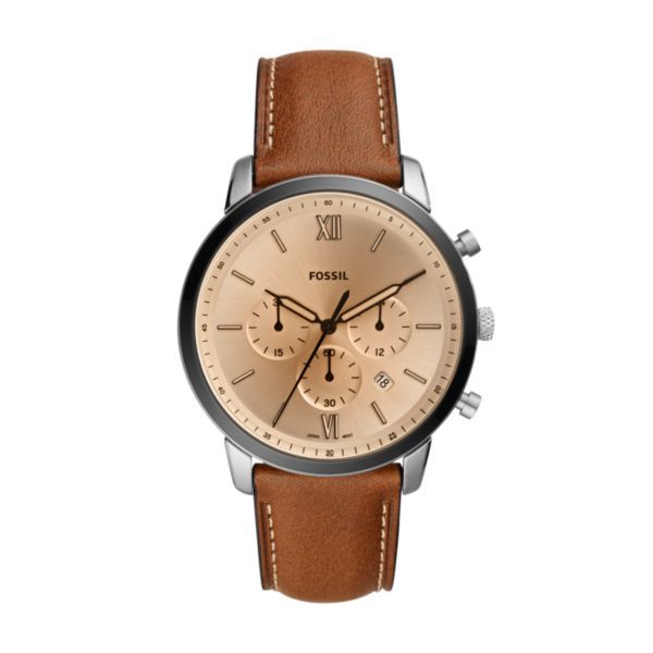 Fossil Neutra Chrono Brown Leather Watch - FS5627
