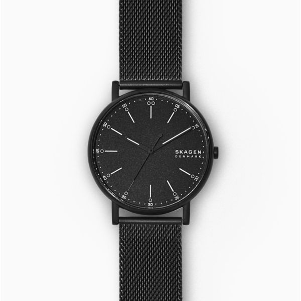 Skagen Signatur Black Stainless Steel Watch - SKW6579
