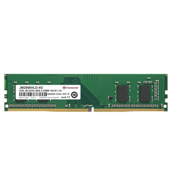 Transcend DDR4-2666 4GB U-DIMM Memory