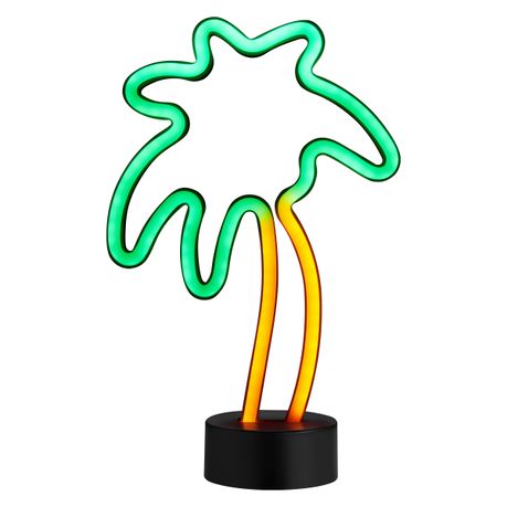 palm tree neon light sign