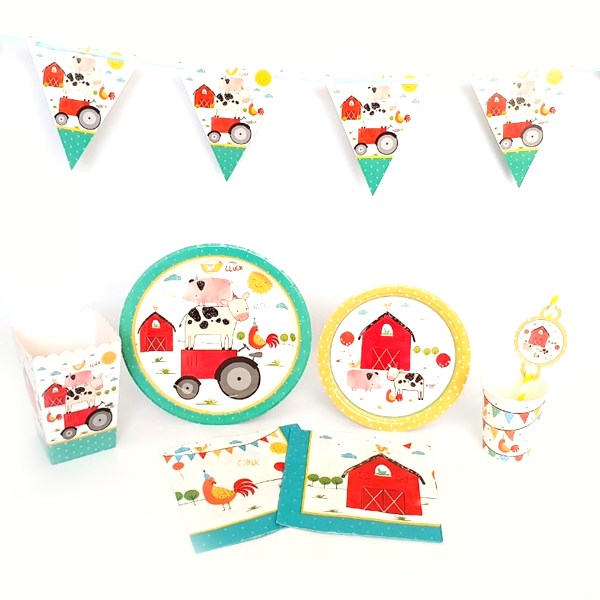 Educat Party Pack Farm - 61 Pieces