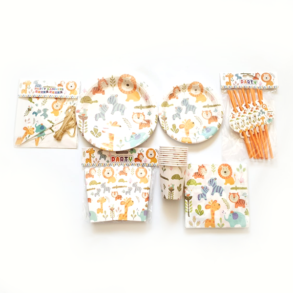 Educat Party Pack Jungle - 61 Pieces