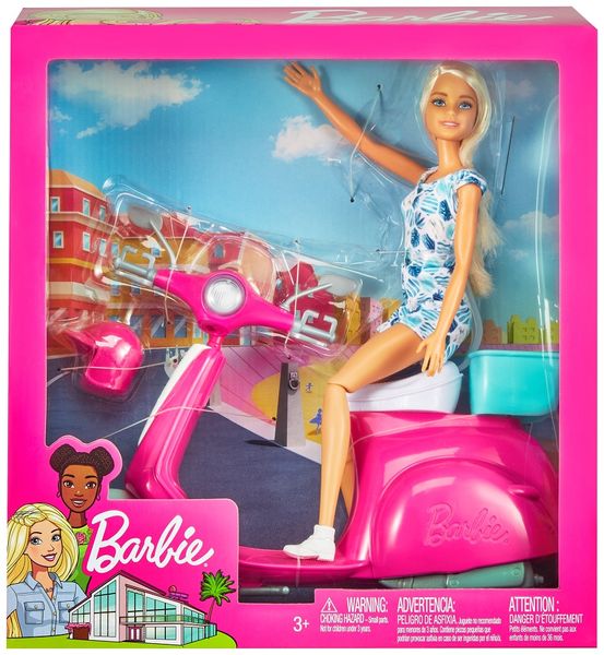 Barbie Doll &amp; Mo-Ped