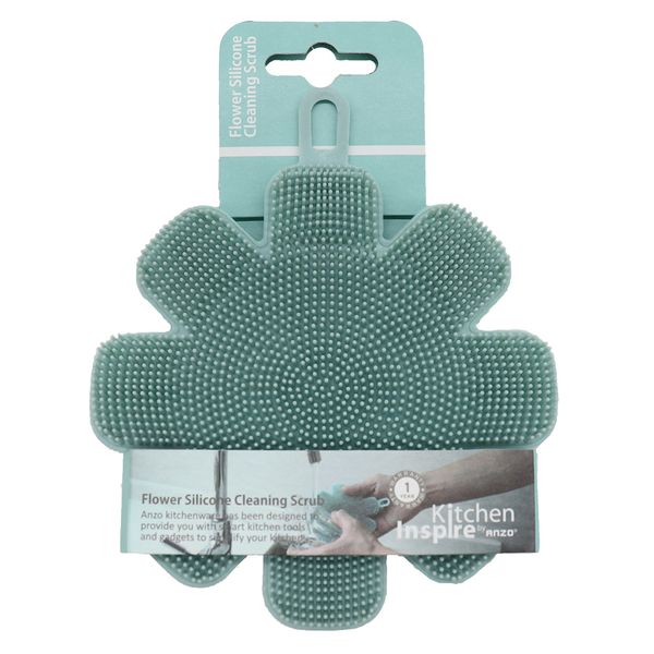 Inspire Flower Silicone Cleaning Scrub