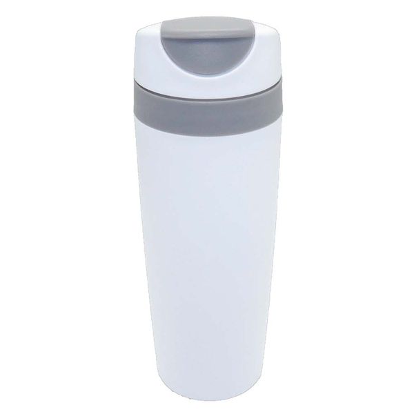 Double Wall Plastic Tumbler 473ml - White