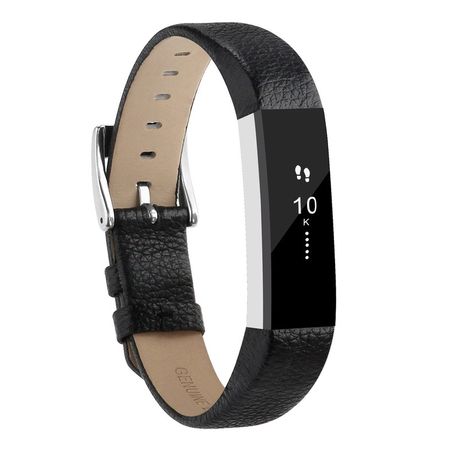 Fitbit alta best sale leather band