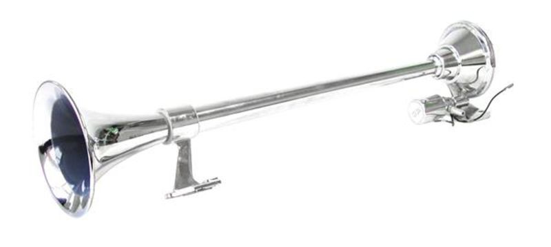 Roof Mounted Single Electric Air Horn - 24 Volts