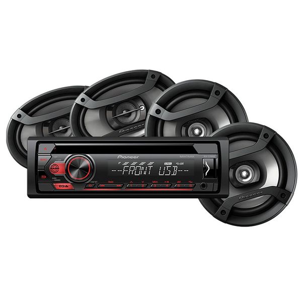 Pioneer DXT-S1269UB Mp3 CD Media Receiver with 16cm and 6? x 9? Speakers