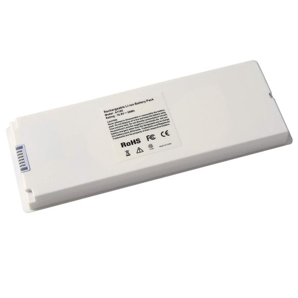 Battery fo Apple Macbook A1181, A1185 (5300Mah) White
