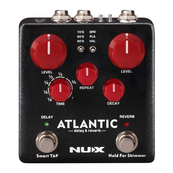 NUX Atlantic Multi Delay and Reverb Effect Pedal